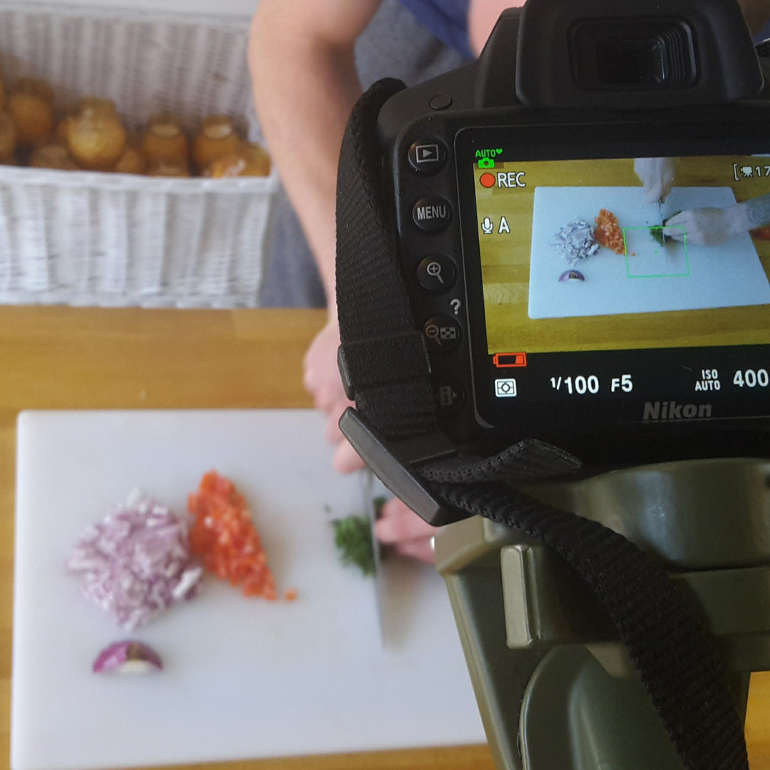Shooting a Cooking Tutorial